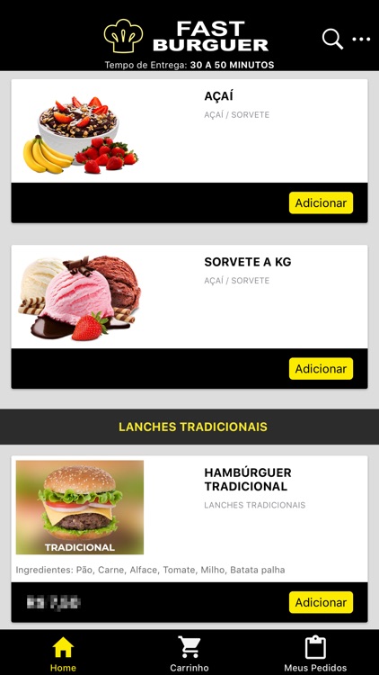 Fast Burguer Hamburgueria