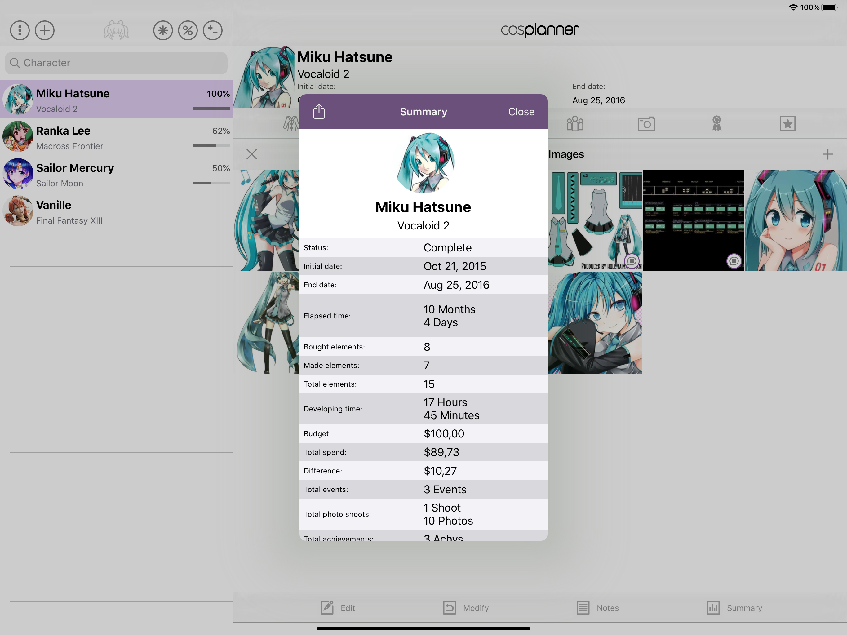 Cosplanner
