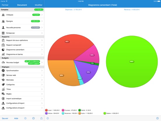 Screenshot #6 pour iCompta 6 Lite