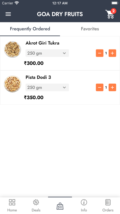 Screenshot #3 pour GOA Dry Fruits