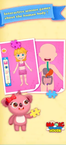 Game screenshot Kids Learn Human Body Girls mod apk