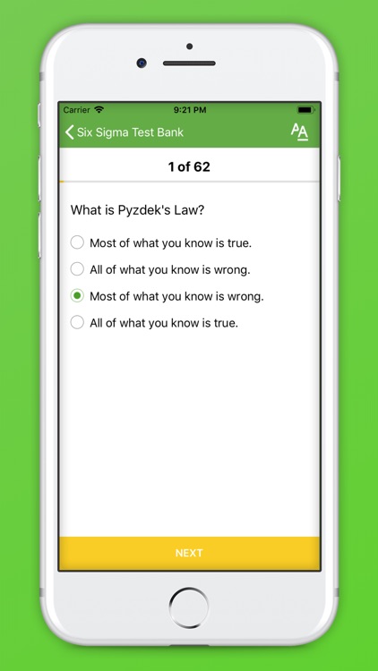 Six Sigma Test Bank screenshot-3