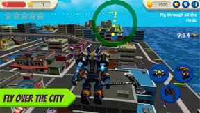 Robot Hero: City Simulator 3D screenshot