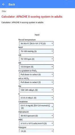Game screenshot Mehrsys Medical Calculator hack