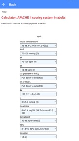 Mehrsys Medical Calculator screenshot