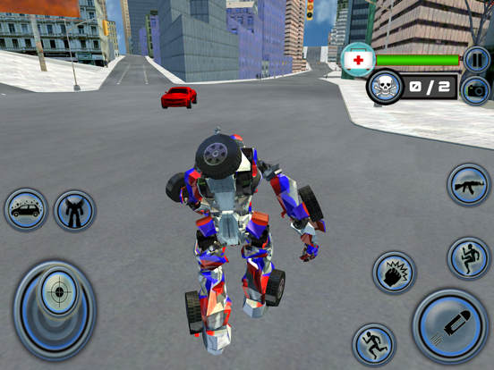 Screenshot #5 pour Flying Car Robot Transform