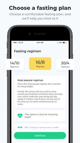 Game screenshot PEP: Fasting - daily tracker apk