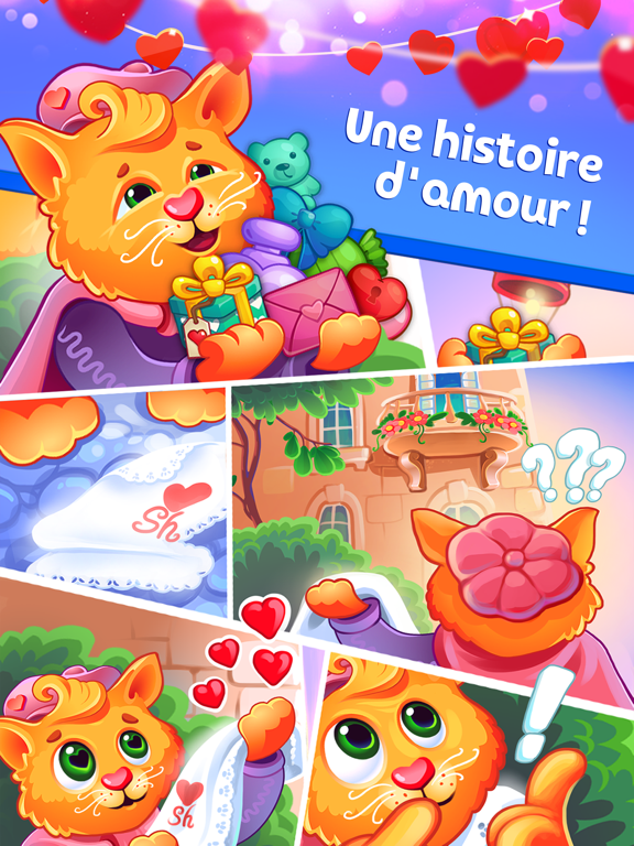 Screenshot #5 pour Sweet Hearts Match 3