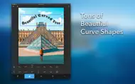 Curved Text iphone bilder 1