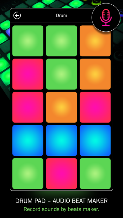 Screenshot #3 pour Drum Pad - Audio Beat Maker