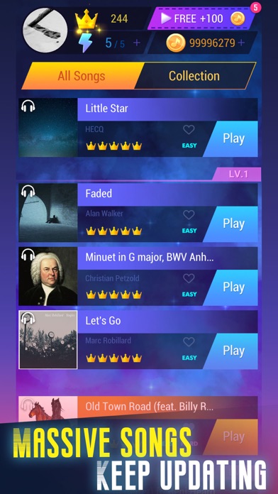 screenshot of Tap Music 3D 1