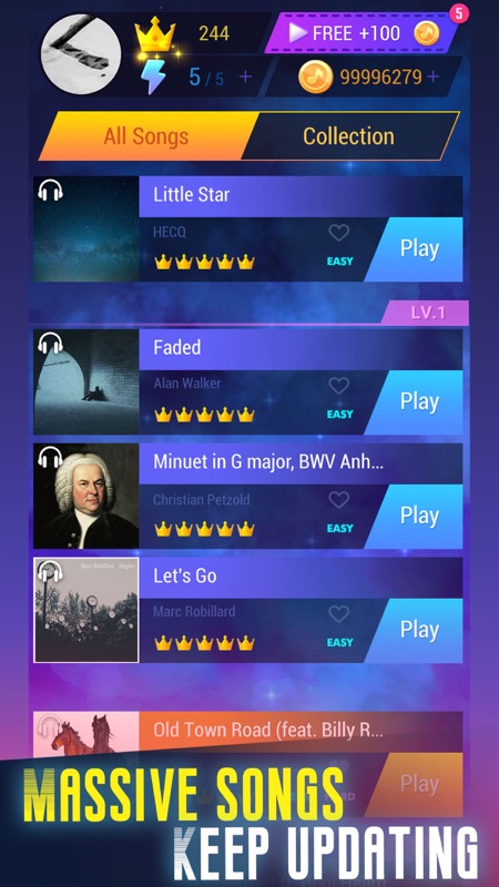 Tap Music 3D screenshot 1