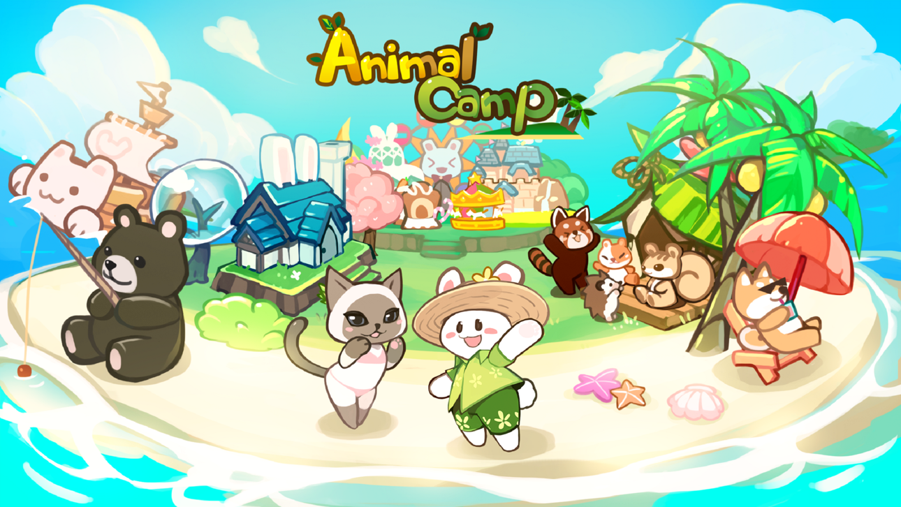 Animal Camp : Healing Resort Hack screenshot 1 - iOS game interface