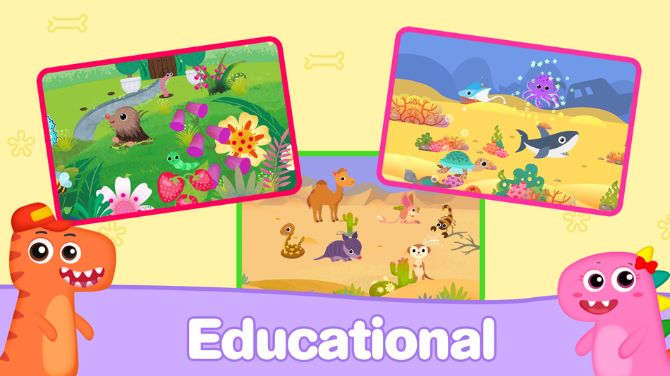 #6. Dino Game Matching Games Lite (iOS) 由: Magic Science House