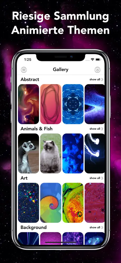 Sperrbildschirm Live Wallpaper