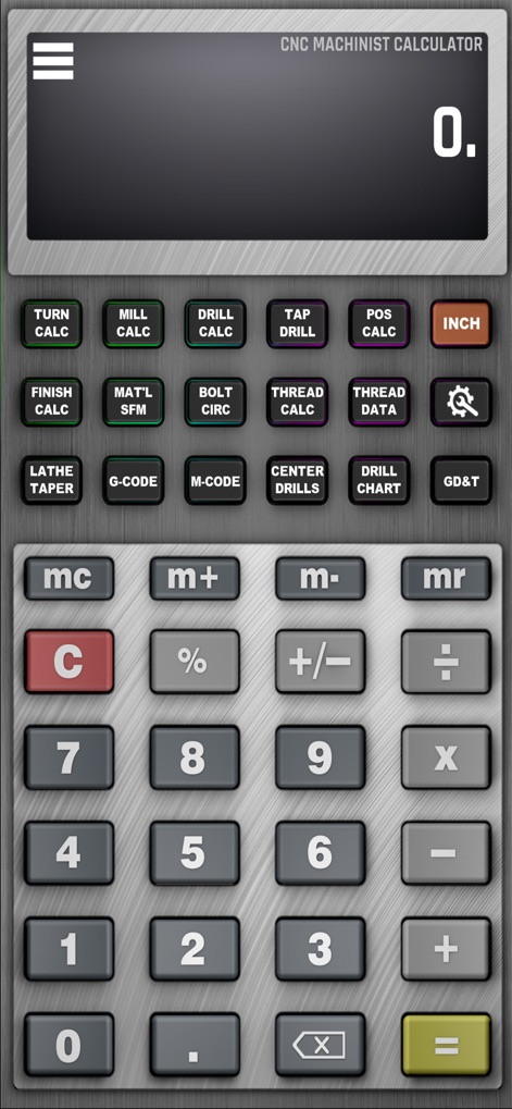 CNC Machinist Calculator Pro - Productivity App | MWM