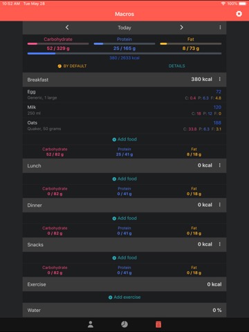 Macros - Calorie Counterのおすすめ画像2