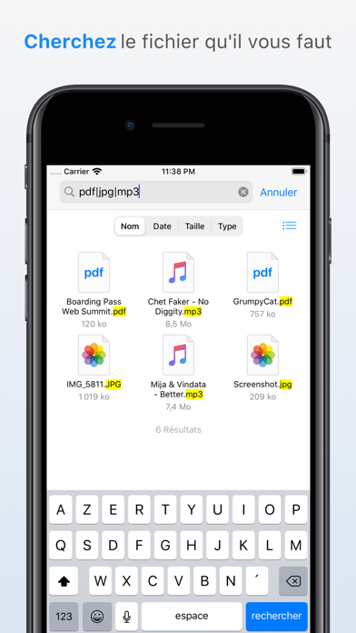 Screenshot #3 pour File Manager - Stockage mobile