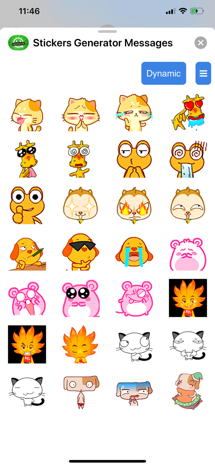 Sticker Emoticons Generator