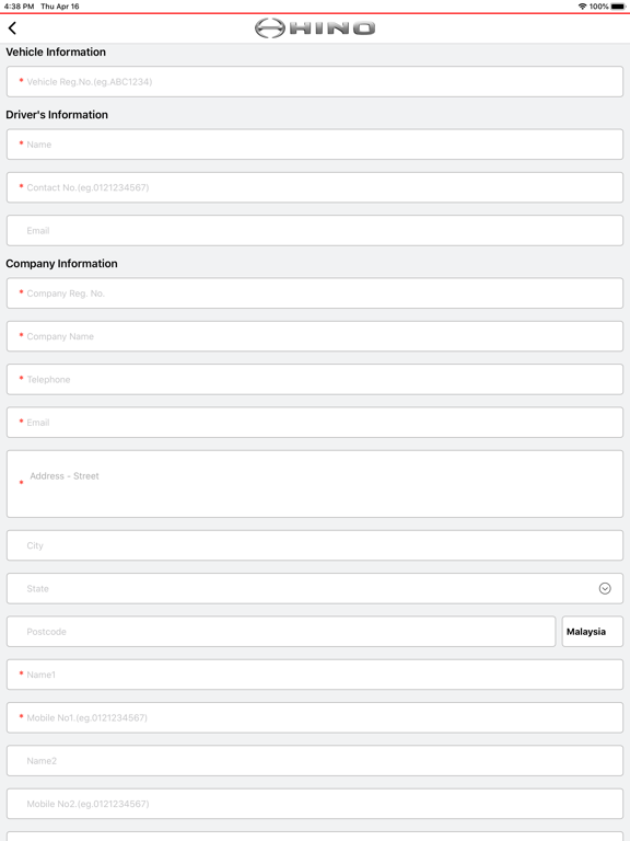 Screenshot #5 pour Hino myTRUCK