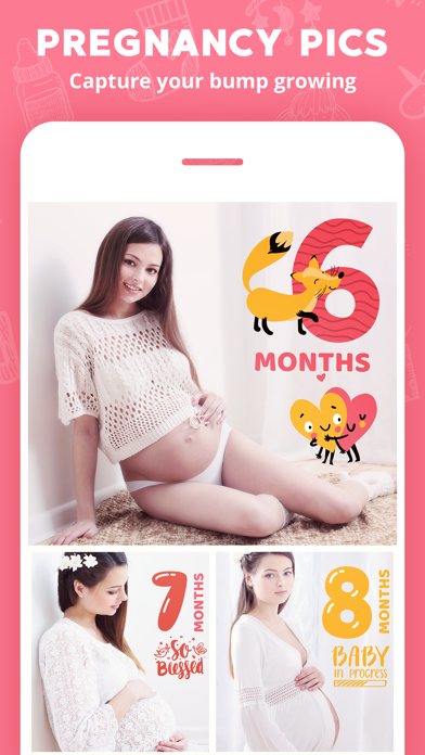 Lil Pics: Baby Milestones & Pregnancy Photo Editor Screenshot 2