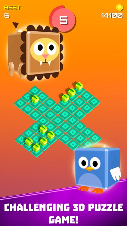 Blocky Animals:Fit it 3D screenshot-0
