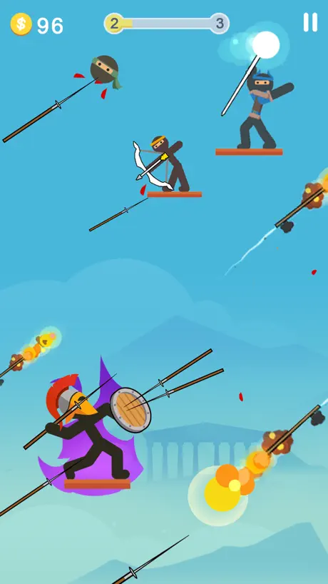The Warrior - Top stickman