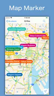 spotnote - my map marker iphone screenshot 1