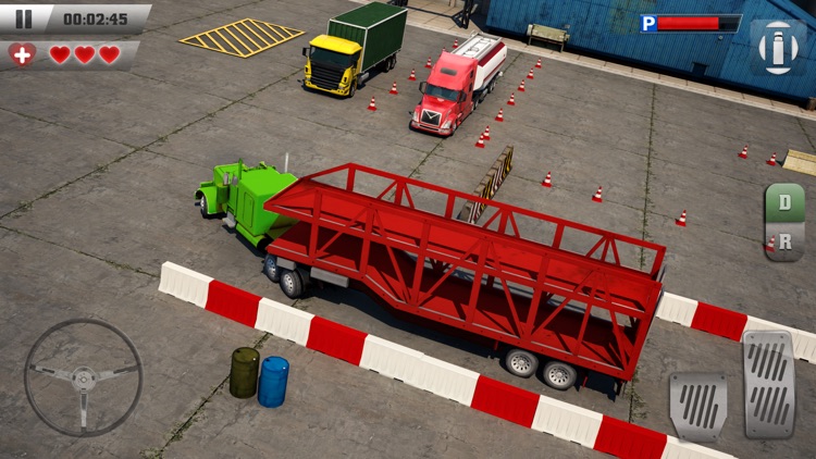Trucker Parking 3D
