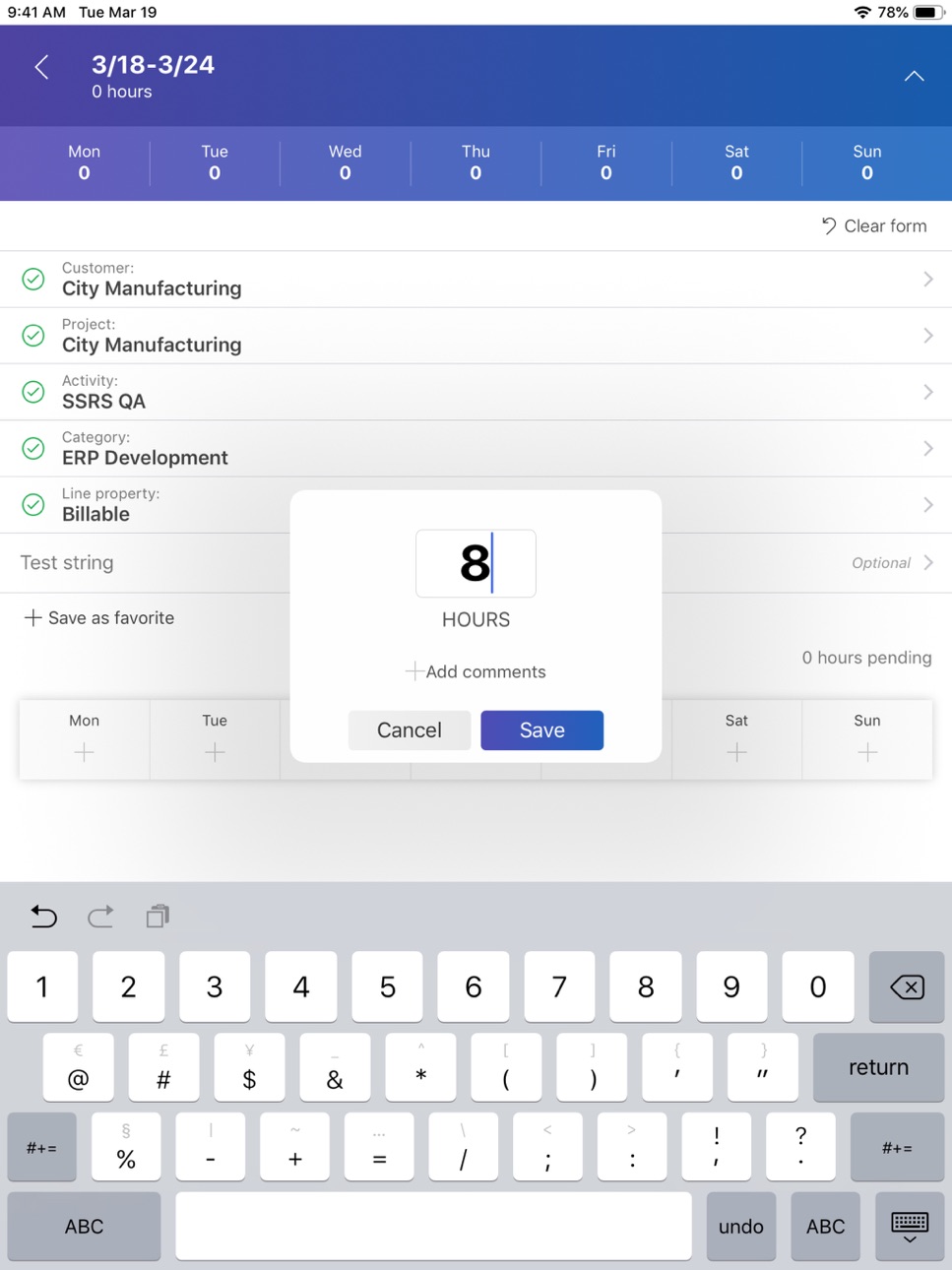 iPad screenshot