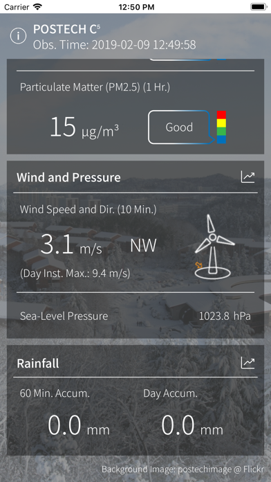 POSTECH CiTE Weather Station screenshot 3