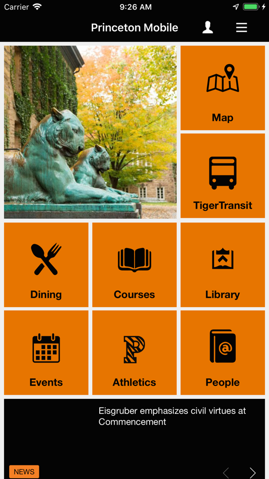 #1. Princeton Mobile (iOS) 由: Princeton University