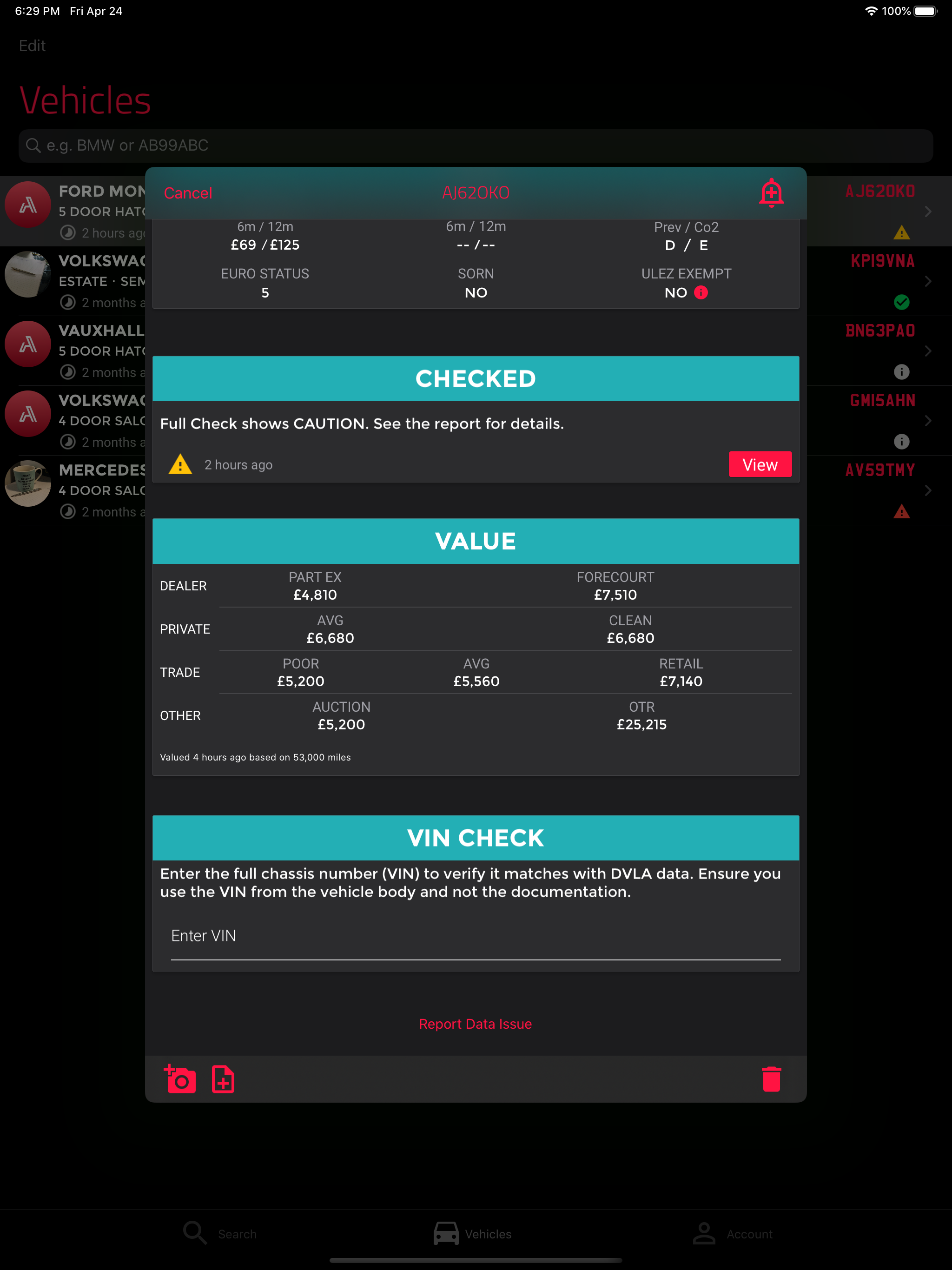 autoClarity: Car Check & Value screenshot 12