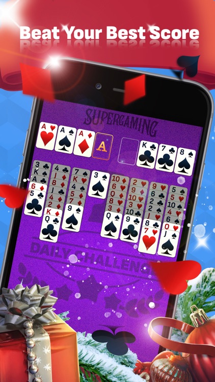 Solitaire Free Cell Deluxe screenshot-3