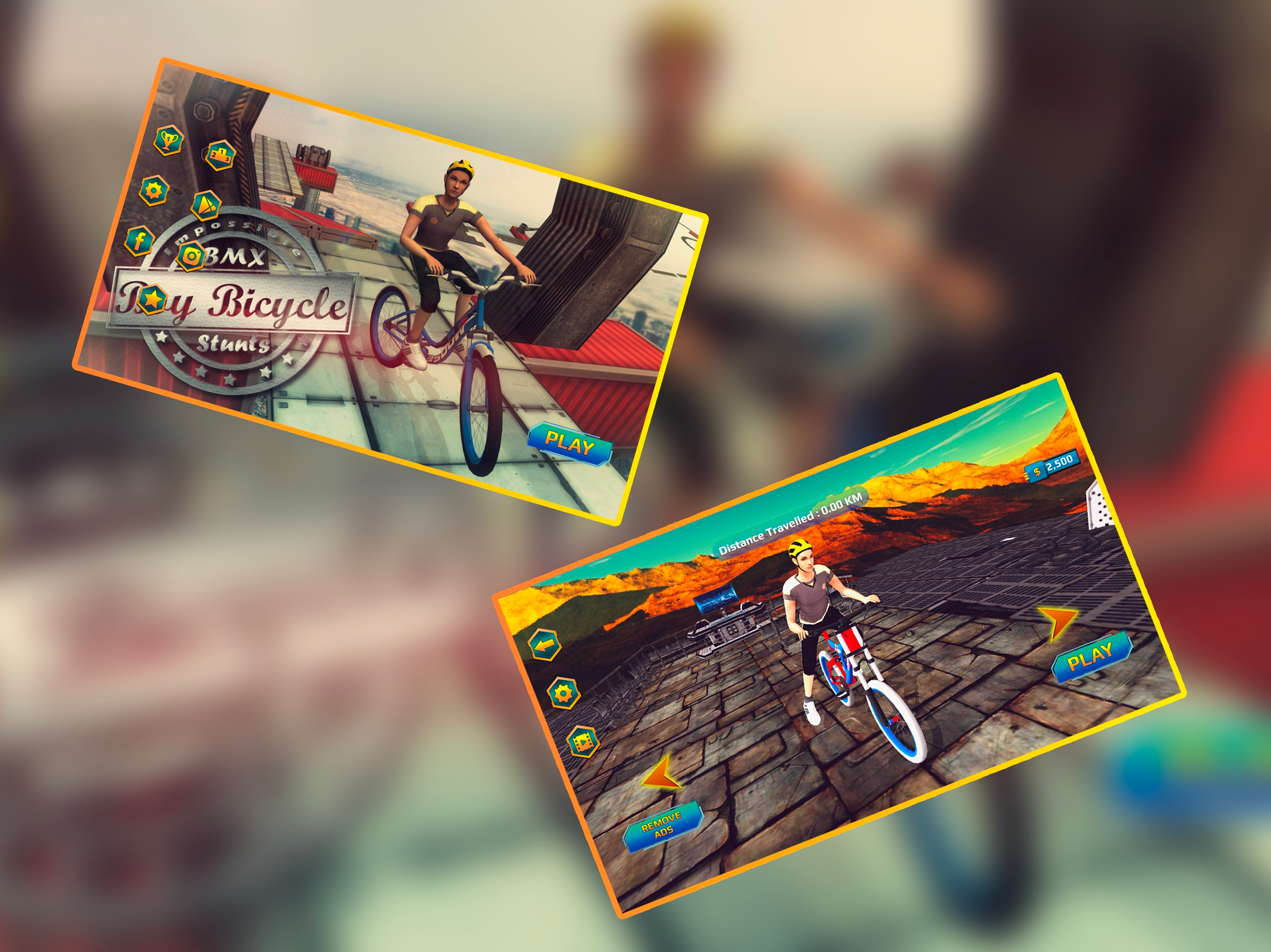 Imposible Crazy Bicycle Stunts screenshot 6