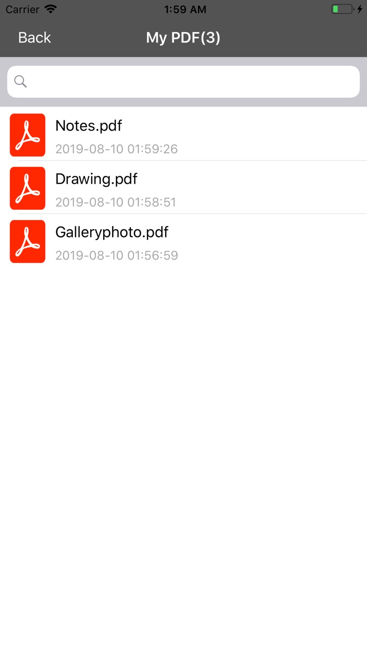 iPhone screenshot