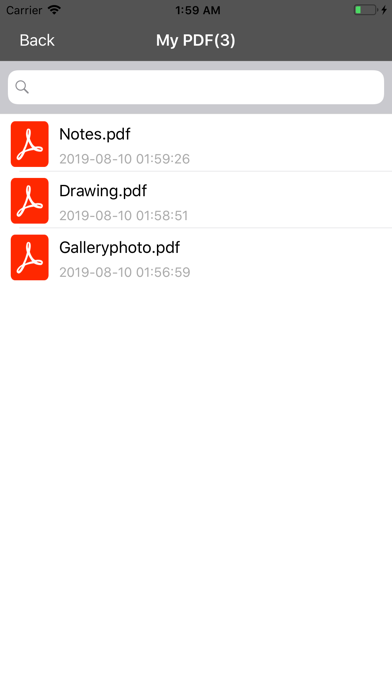 Make PDF screenshot