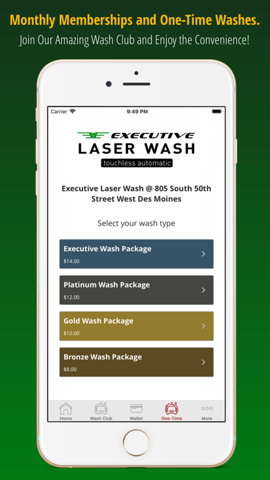 Executive Laser Wash screenshot 3