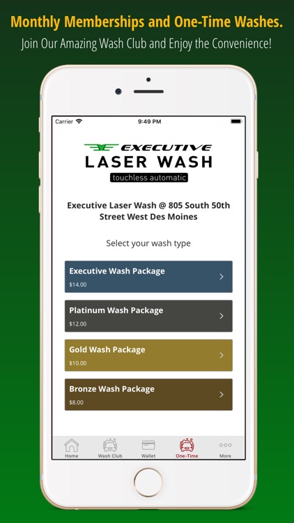 Executive Laser Wash