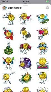 bitcoin crypto hodl stickers iphone screenshot 1