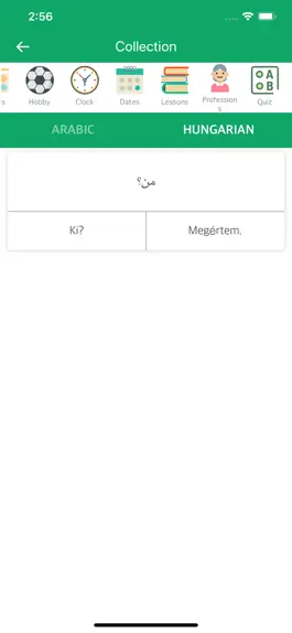 Game screenshot Arabic Hungarian Dictionary apk
