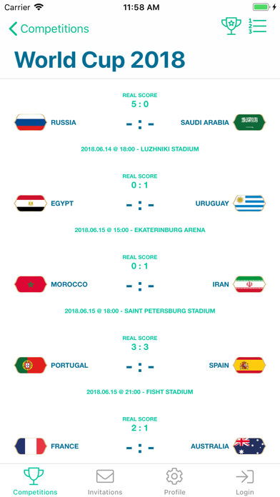 Screenshot #1 pour ScoreSmart