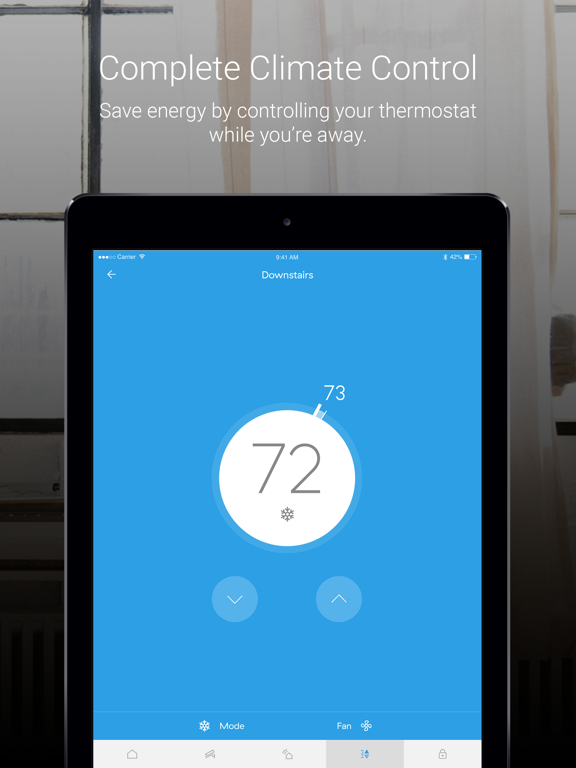 Alder Security iPad screenshot