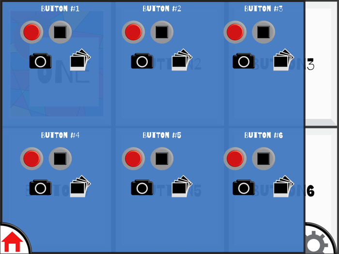 Communication Buttons Squares