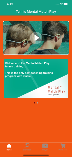 Tennis mit Musik