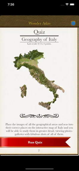 Game screenshot Italy. The Wonder Atlas Quiz apk