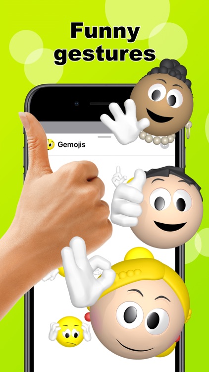 Emoji + gestures > Gemojis screenshot-0