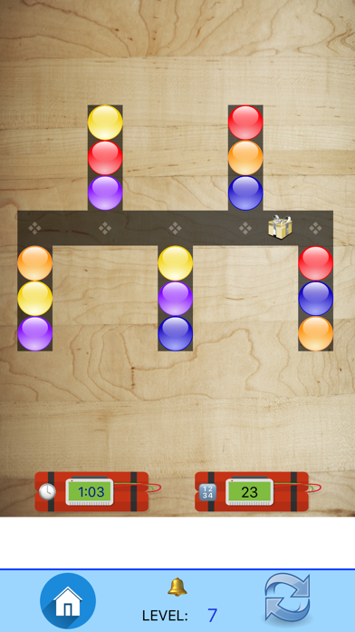 Colored Balls Puzzles Screenshot