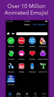 3D Animations + Emoji Icons iphone resimleri 3