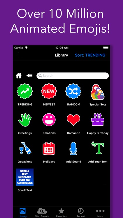 3D Animations + Emoji Icons